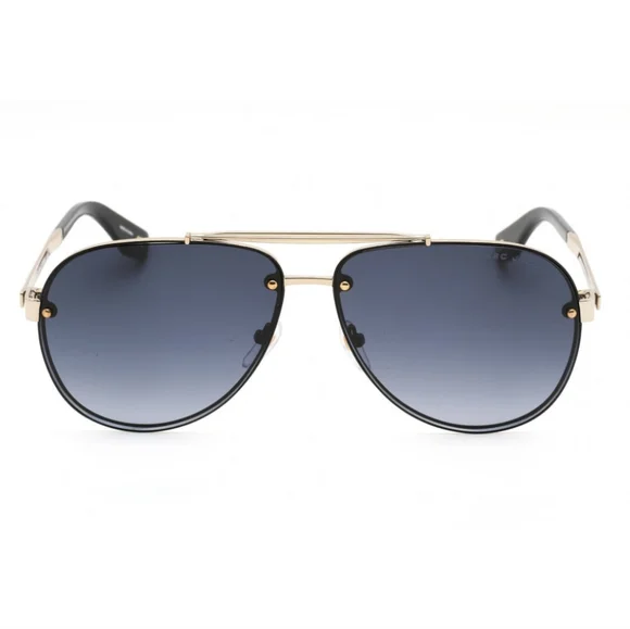 New!! MARC JACOBS- 317/S Sunglasses Gold Grey (90) / Dark Grey Gradient - Picture 4 of 7